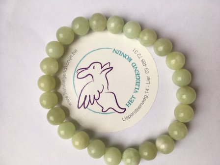 Armband serpentijn of chinese jade