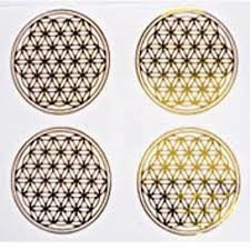 Sticker Flower of Life - Levensbloem - Bloem des Levens