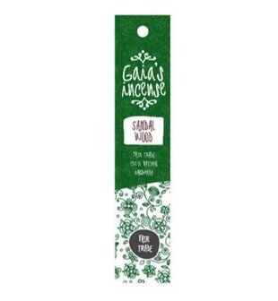 Wierook - Sandalwood - Sandelhout - Gaia&#039;s Incense