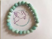 Armband amazoniet 6 mm kogel