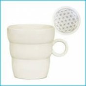 Koffie en thee mok Shinno - Bloem des Levens - Levensbloem - Flower of Life