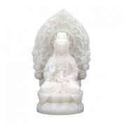 Quan Yin - Kwan Yin - beeldje wit