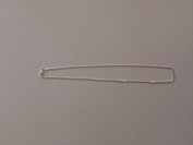 Zilver ketting 36 cm gourmet